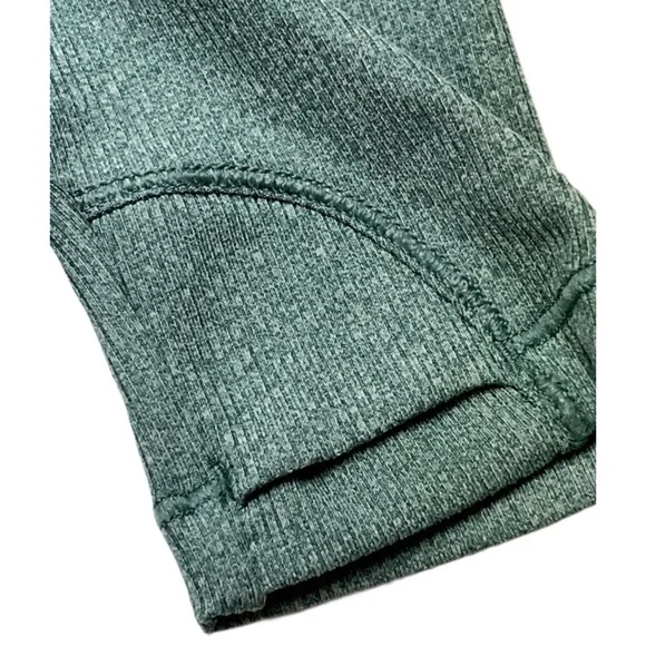 ATHLETA Uptempo Ribbed Henley Top in Light Green! - Picture 5 of 7